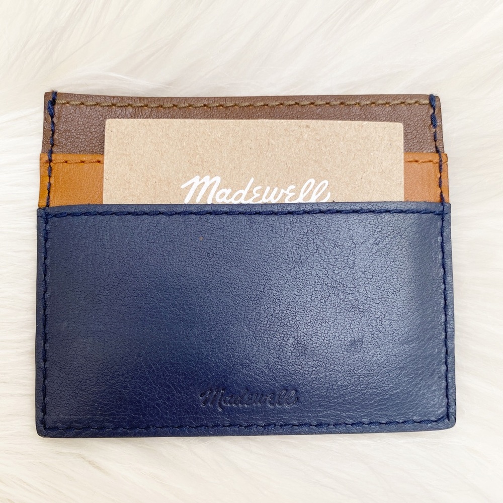 NWT Madewell Leather Card Case